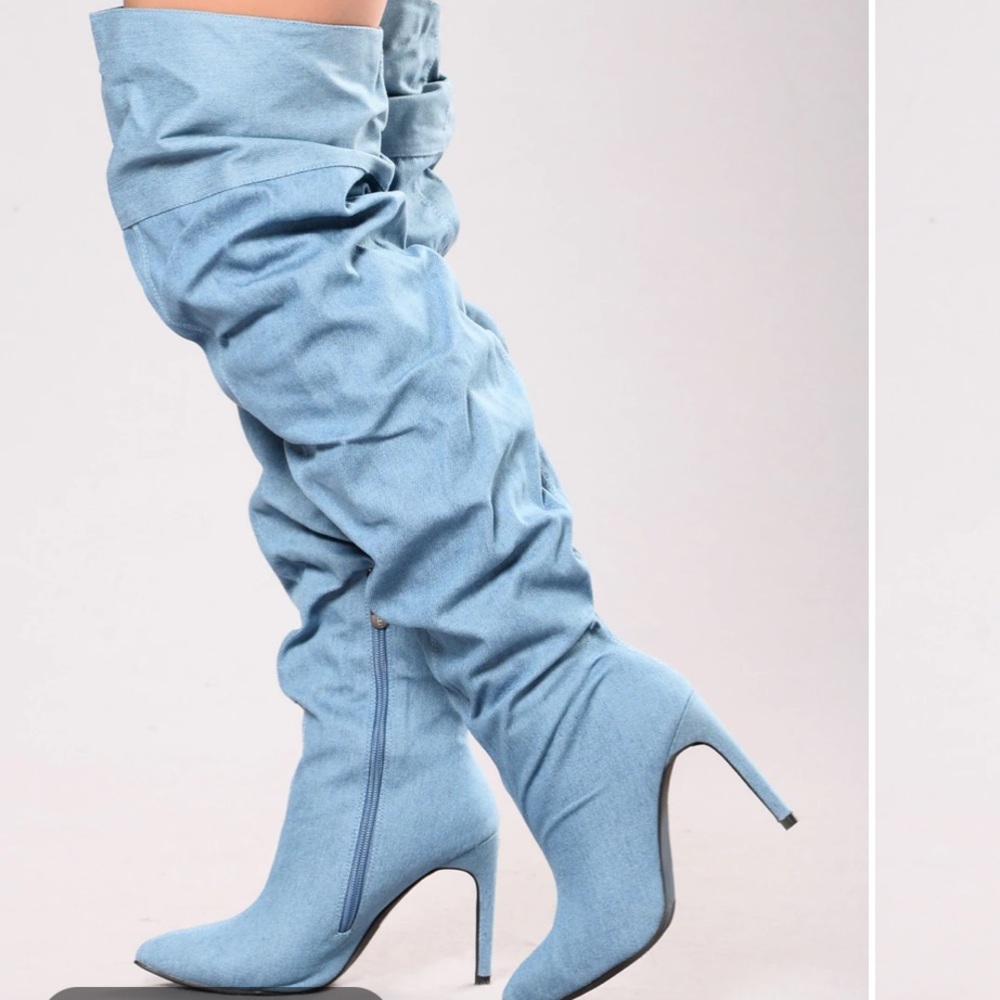 Denim Boots 👢